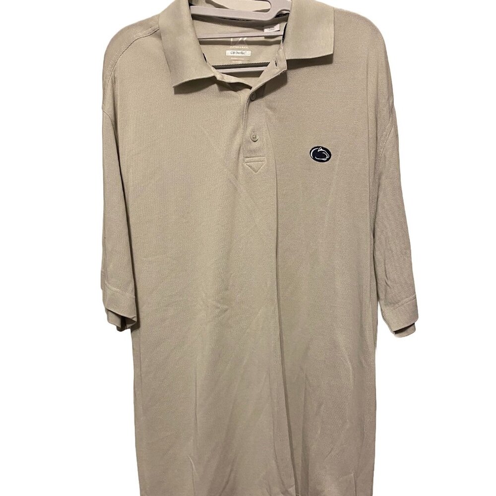 Penn State University Nittany Lions Cutter & Buck DryTec Golf Polo Shirt, Large